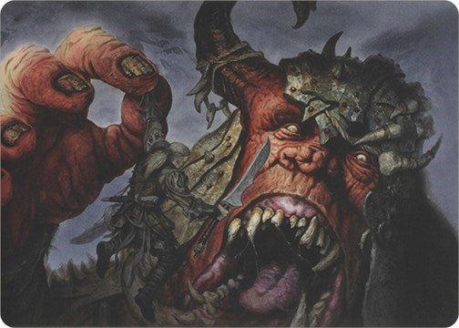 Ravenous Giant (Art Series) (Art Series: Modern Horizons) Near Mint - Nick Nack's Full Frontal Attack
