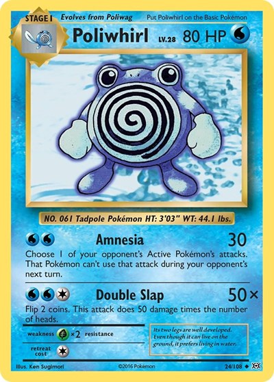 Poliwhirl (XY - Evolutions) Near Mint
