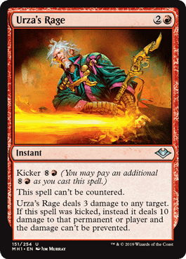 Urza's Rage (Modern Horizons) Near Mint - Nick Nack's Full Frontal Attack