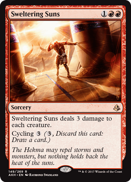 Sweltering Suns (Amonkhet) Near Mint - Nick Nack's Full Frontal Attack