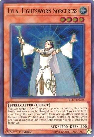 Lyla, Lightsworn Sorceress (Battles of Legend: Light's Revenge) Near Mint 1st Edition