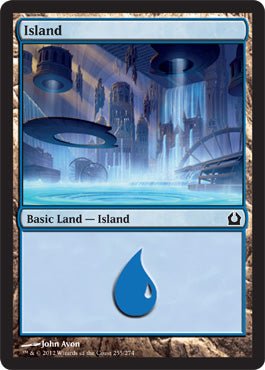 Island (Return to Ravnica) Near Mint - Nick Nack's Full Frontal Attack