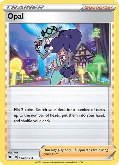 Opal (SWSH04: Vivid Voltage) Near Mint - Nick Nack's Full Frontal Attack