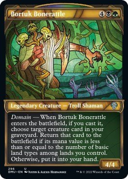Bortuk Bonerattle (Showcase) (Dominaria United) Near Mint - Nick Nack's Full Frontal Attack