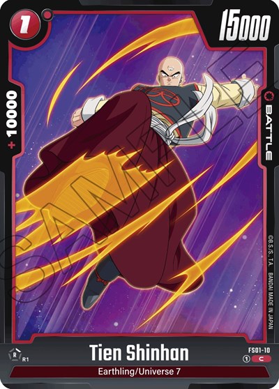 Tien Shinhan (Starter Deck 1: Son Goku) Near Mint