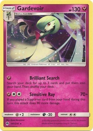 Gardevoir - 141/214 (Cosmos Holo) (Miscellaneous Cards & Products) Near Mint Holofoil