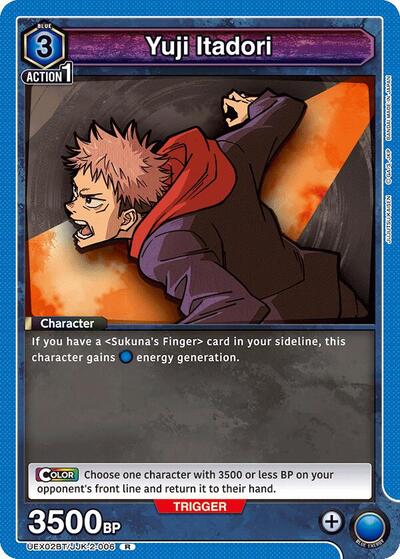 Yuji Itadori (006) (UEX02BT: Jujutsu Kaisen Vol.2) Near Mint Foil - Nick Nack's Full Frontal Attack