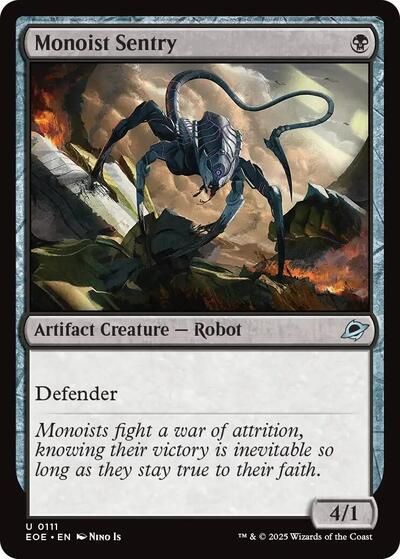 Monoist Sentry (Edge of Eternities) Near Mint