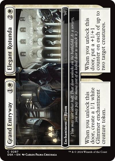Grand Entryway / Elegant Rotunda (0287) (Duskmourn: House of Horror) Near Mint
