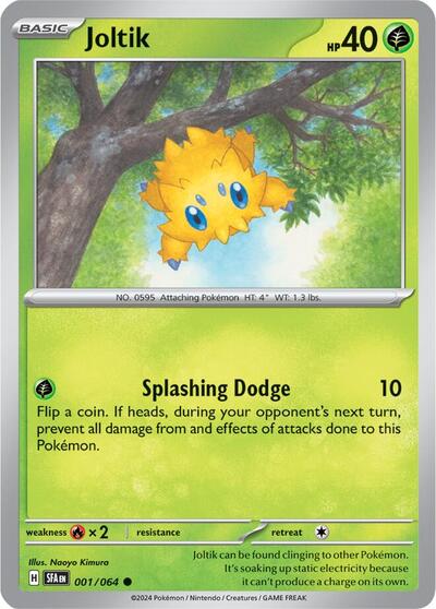 Joltik (SV: Shrouded Fable) Near Mint Reverse Holofoil