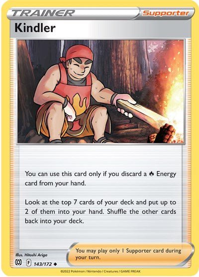 Kindler (SWSH09: Brilliant Stars) Near Mint - Nick Nack's Full Frontal Attack