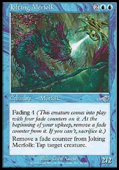 Jolting Merfolk (Nemesis) Near Mint - Nick Nack's Full Frontal Attack