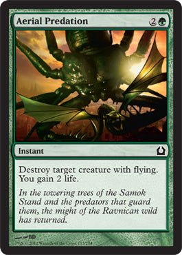 Aerial Predation (Return to Ravnica) Near Mint - Nick Nack's Full Frontal Attack