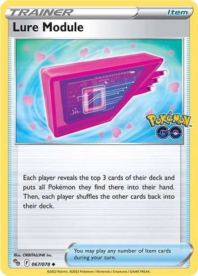 Lure Module (Pokemon GO) Near Mint - Nick Nack's Full Frontal Attack