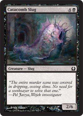 Catacomb Slug (Return to Ravnica) Near Mint - Nick Nack's Full Frontal Attack