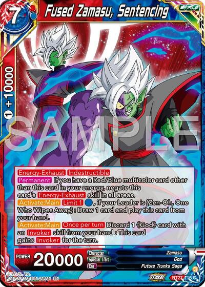 Fused Zamasu, Sentencing (History of Z) Near Mint