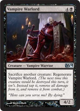 Vampire Warlord (Magic 2014 Core Set) Near Mint - Nick Nack's Full Frontal Attack