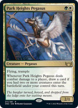 Park Heights Pegasus (Streets of New Capenna) Near Mint - Nick Nack's Full Frontal Attack