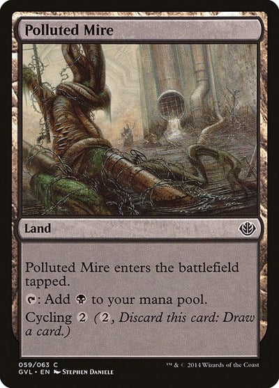 Polluted Mire (Duel Decks: Anthology) Near Mint