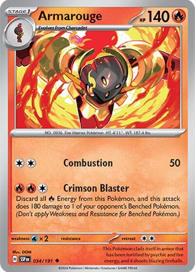 Armarouge (SV08: Surging Sparks) Near Mint