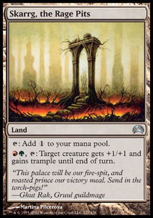 Skarrg, the Rage Pits (Planechase 2012) Near Mint - Nick Nack's Full Frontal Attack
