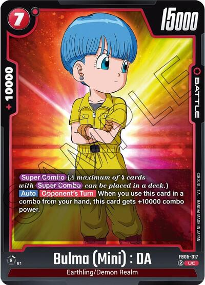Bulma (Mini) : DA (New Adventure) Near Mint