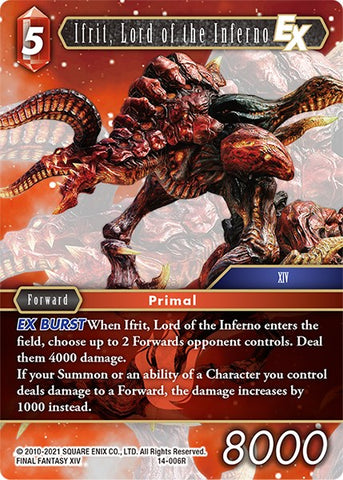 Ifrit, Lord of the Inferno EX [Opus XIV: Crystal Abyss]