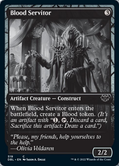 Blood Servitor (Innistrad: Double Feature) Near Mint - Nick Nack's Full Frontal Attack