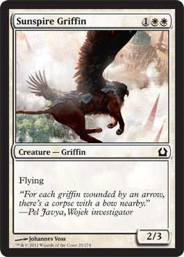Sunspire Griffin (Return to Ravnica) Near Mint - Nick Nack's Full Frontal Attack