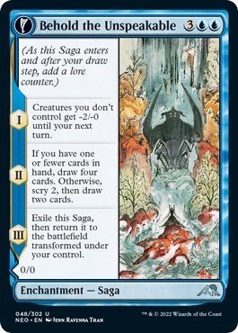 Behold the Unspeakable (Kamigawa: Neon Dynasty) Near Mint - Nick Nack's Full Frontal Attack