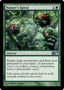 Nature's Spiral (Magic 2010 Core Set) Near Mint - Nick Nack's Full Frontal Attack