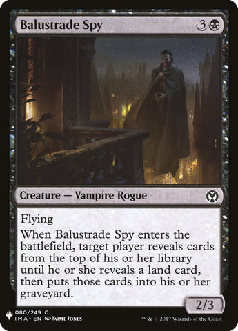 Balustrade Spy [Mystère Booster] 