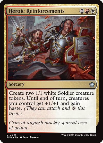 Heroic Reinforcements (Foundations) Near Mint