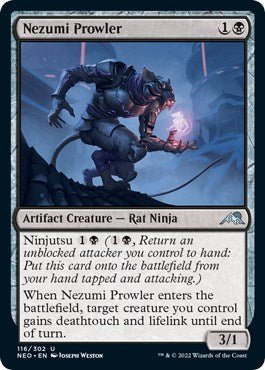 Nezumi Prowler (Kamigawa: Neon Dynasty) Near Mint - Nick Nack's Full Frontal Attack