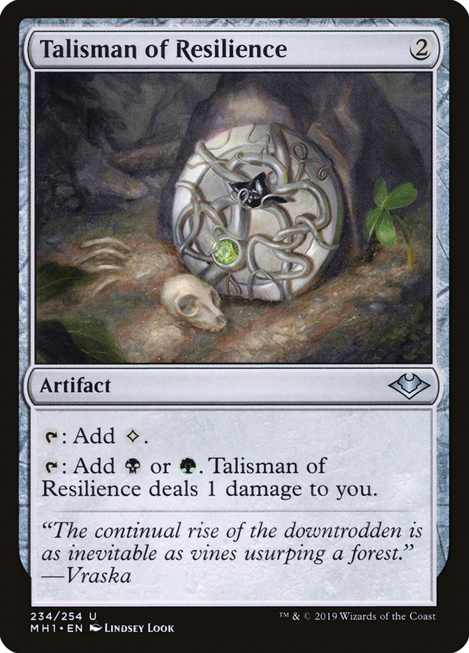 Talisman de résilience [Horizons modernes] 