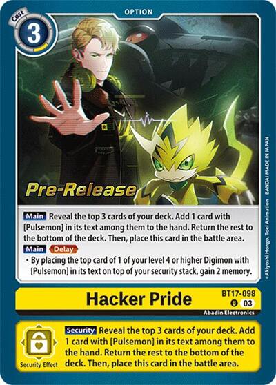 Hacker Pride (Secret Crisis Pre-Release Cards) Near Mint Foil