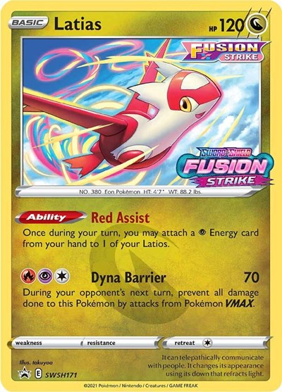 Latias - SWSH171 (Prerelease Promo) (SWSH: Sword & Shield Promo Cards) Near Mint Holofoil