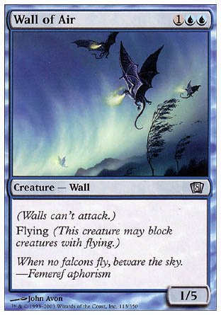 Wall of Air (8th Edition) Near Mint - Nick Nack's Full Frontal Attack