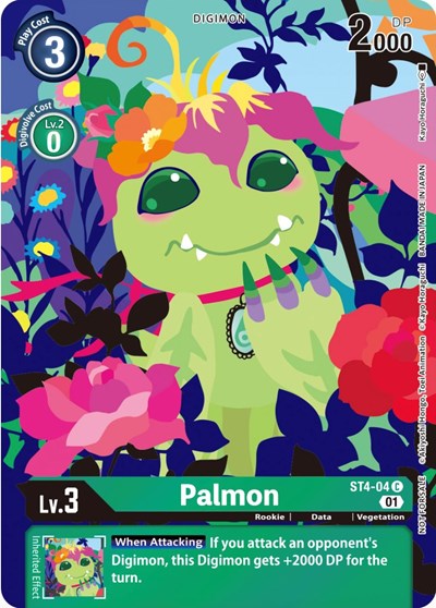 Palmon (Tamer's Card Set 2 Floral Fun) (Starter Deck 04: Giga Green) Near Mint