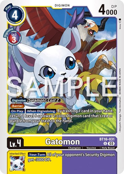 Gatomon (Beginning Observer) Near Mint