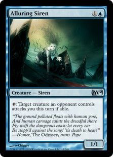 Alluring Siren (Magic 2010 Core Set) Near Mint - Nick Nack's Full Frontal Attack