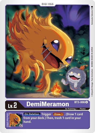 DemiMeramon (Release Special Booster) Near Mint