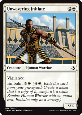 Unwavering Initiate (Amonkhet) Near Mint