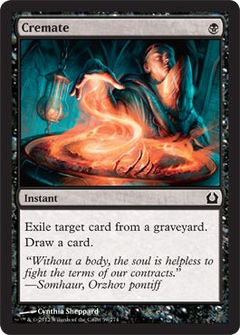 Cremate (Return to Ravnica) Near Mint - Nick Nack's Full Frontal Attack