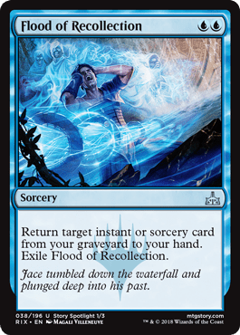 Flood of Recollection (Rivals of Ixalan) Near Mint - Nick Nack's Full Frontal Attack