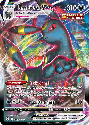 Umbreon VMAX (095/203) [Épée &amp; Bouclier : Cieux en évolution] 