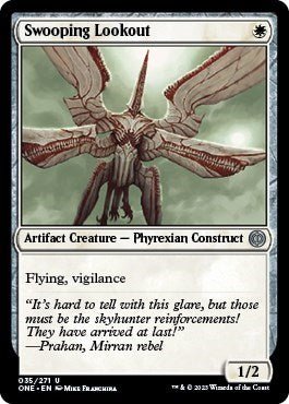 Swooping Lookout (Phyrexia: All Will Be One) Near Mint - Nick Nack's Full Frontal Attack