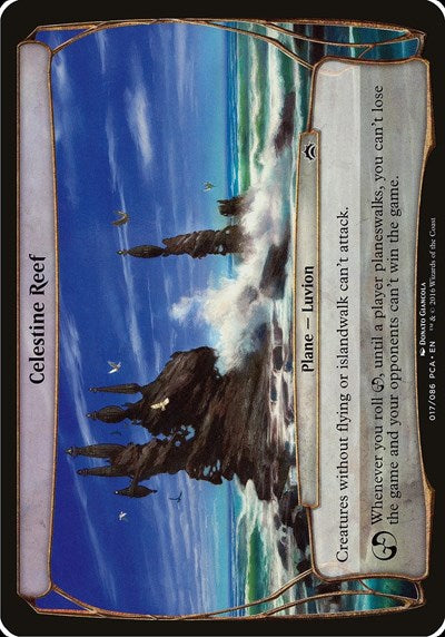 Celestine Reef (Planechase Anthology) (Oversize Cards) Near Mint