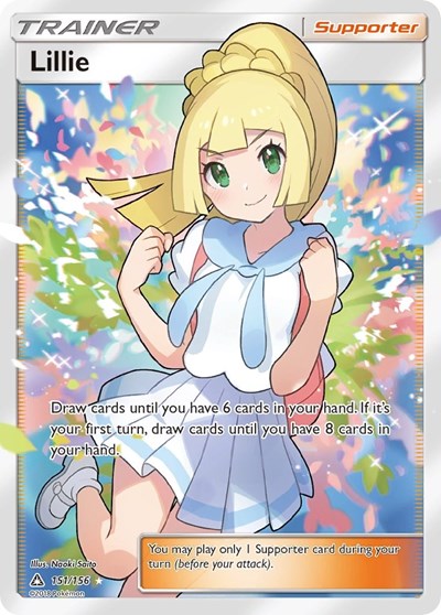 Lillie (Full Art) (SM - Ultra Prism) Near Mint Holofoil