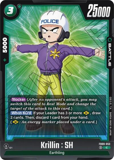 Krillin : SH (Dual Evolution) Near Mint - Nick Nack's Full Frontal Attack